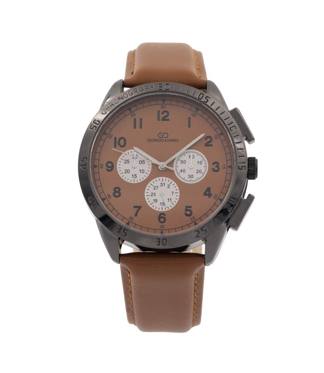 Sublime Montre Homme Marron GIORGIO