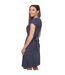 Krisp Womens/Ladies Cap Sleeve Knot Front Dress (Navy) - UTKP152-3