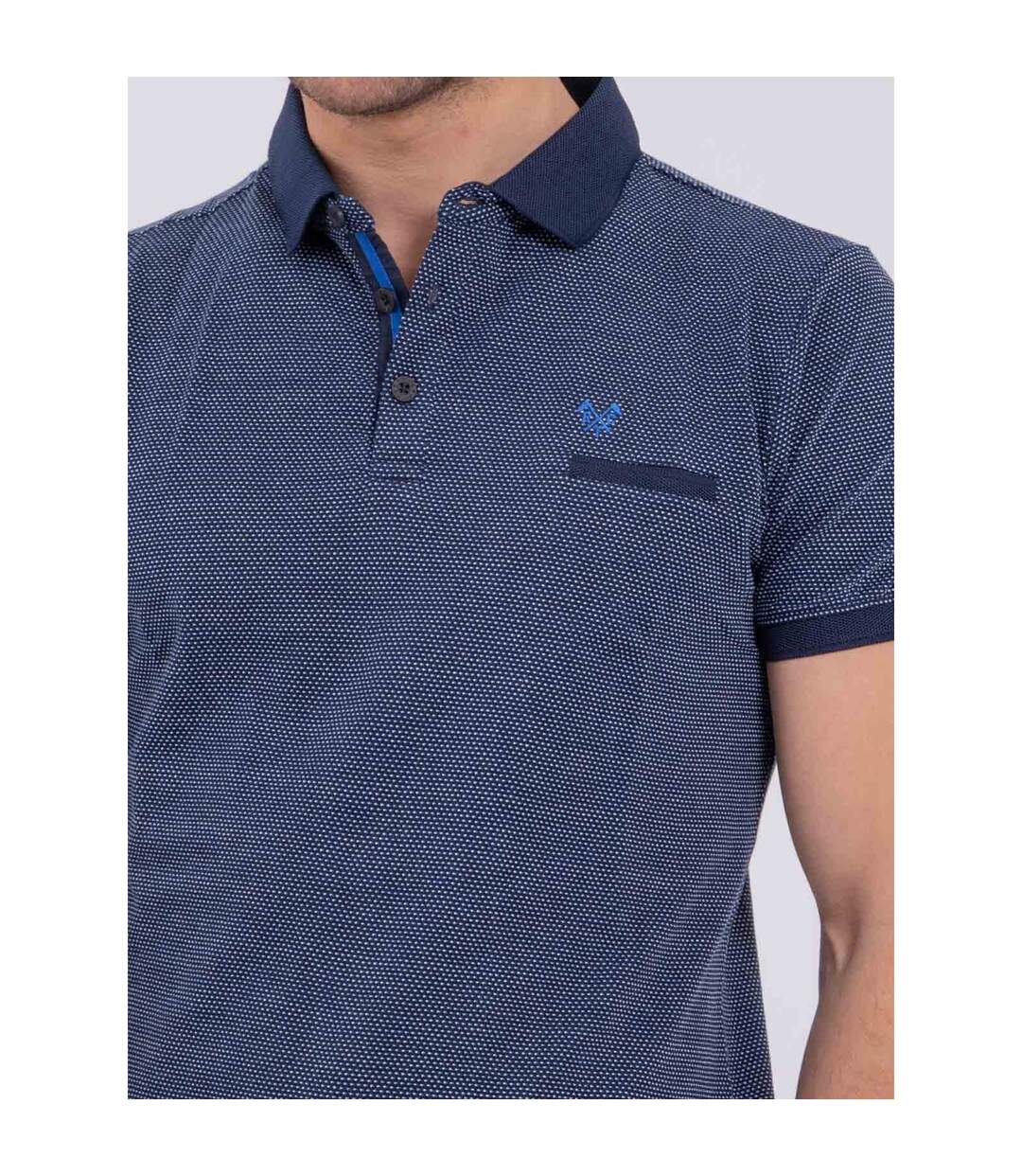 Polo manches courtes pur coton PELESTIN-3
