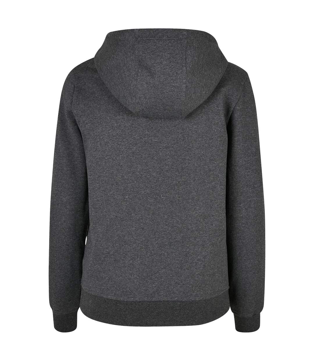 Sweat À Capuche Basic Femme Charbon Build Your Brand-2