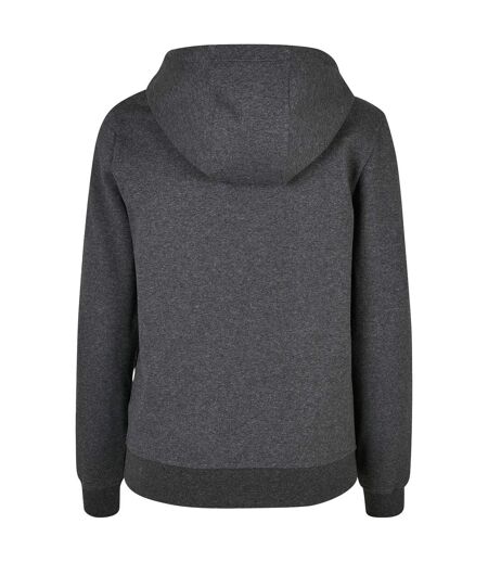 Sweat À Capuche Basic Femme Charbon Build Your Brand