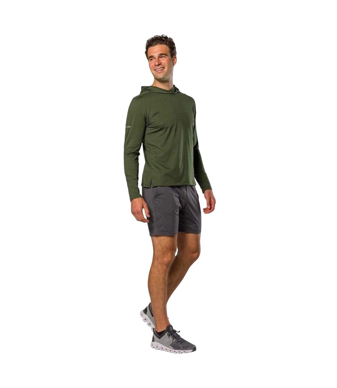 Mens 365 Regular Hoodie Forest Green Nathan-4