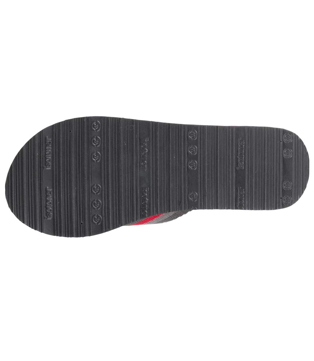 Isotoner Tongs homme très confortables, tiges larges-4