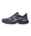 Mens Mesh Metallic Insert Trainers Black Silver Skechers-2
