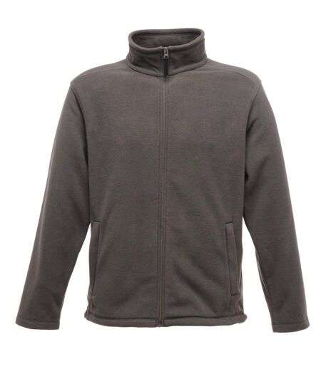Veste À Fermeture Éclair Complète En Micro Polaire Unie Pour Hommes Layer Lite Gris Regatta