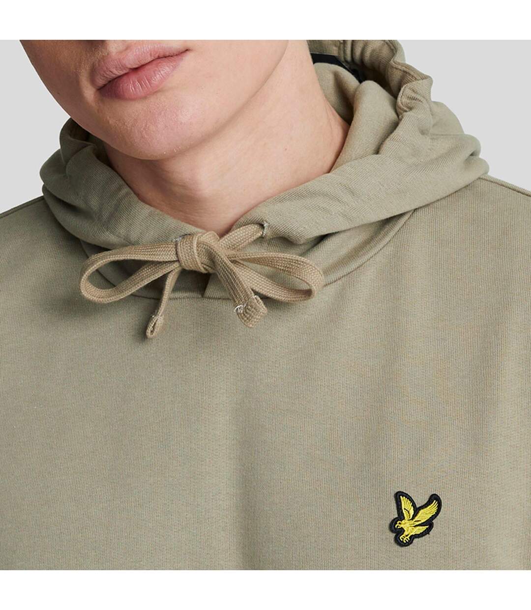 Sweat À Capuche Homme Beige Lyle & Scott-4