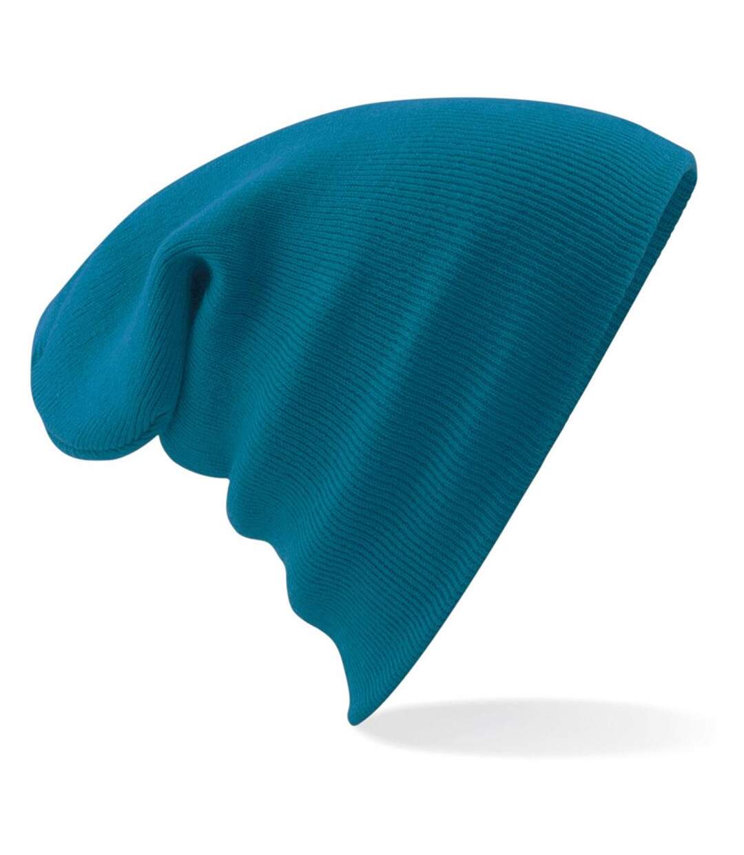 Bonnet À Manchettes Original Pour Adultes, Unisexe Bleu Sarcelle Beechfield-2