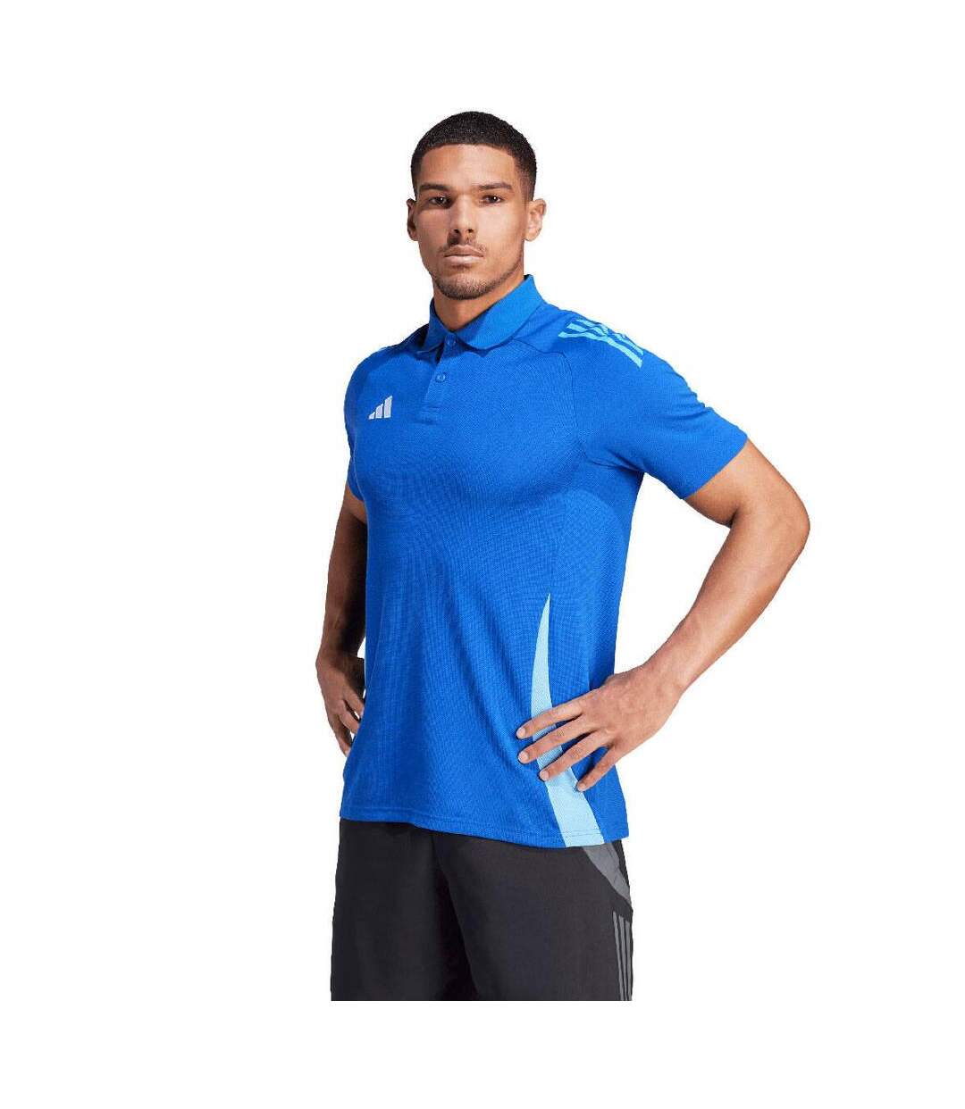 Polo Tiro Competition Homme Bleu Adidas-1