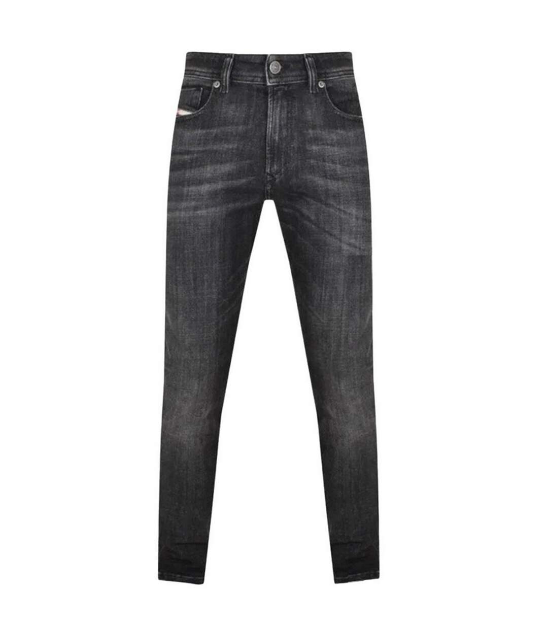 Jean Motif Délavé Sleenker Homme Noir Diesel-2