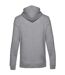 Sweat À Capuche Inspire Femme Gris Chiné B&C-2