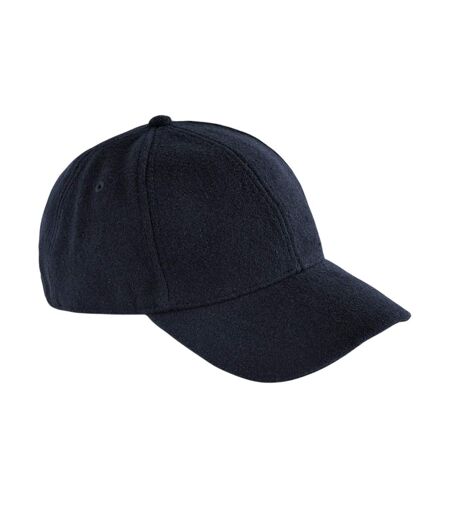 6 Panel Wool Blend Cap Navy Beechfield