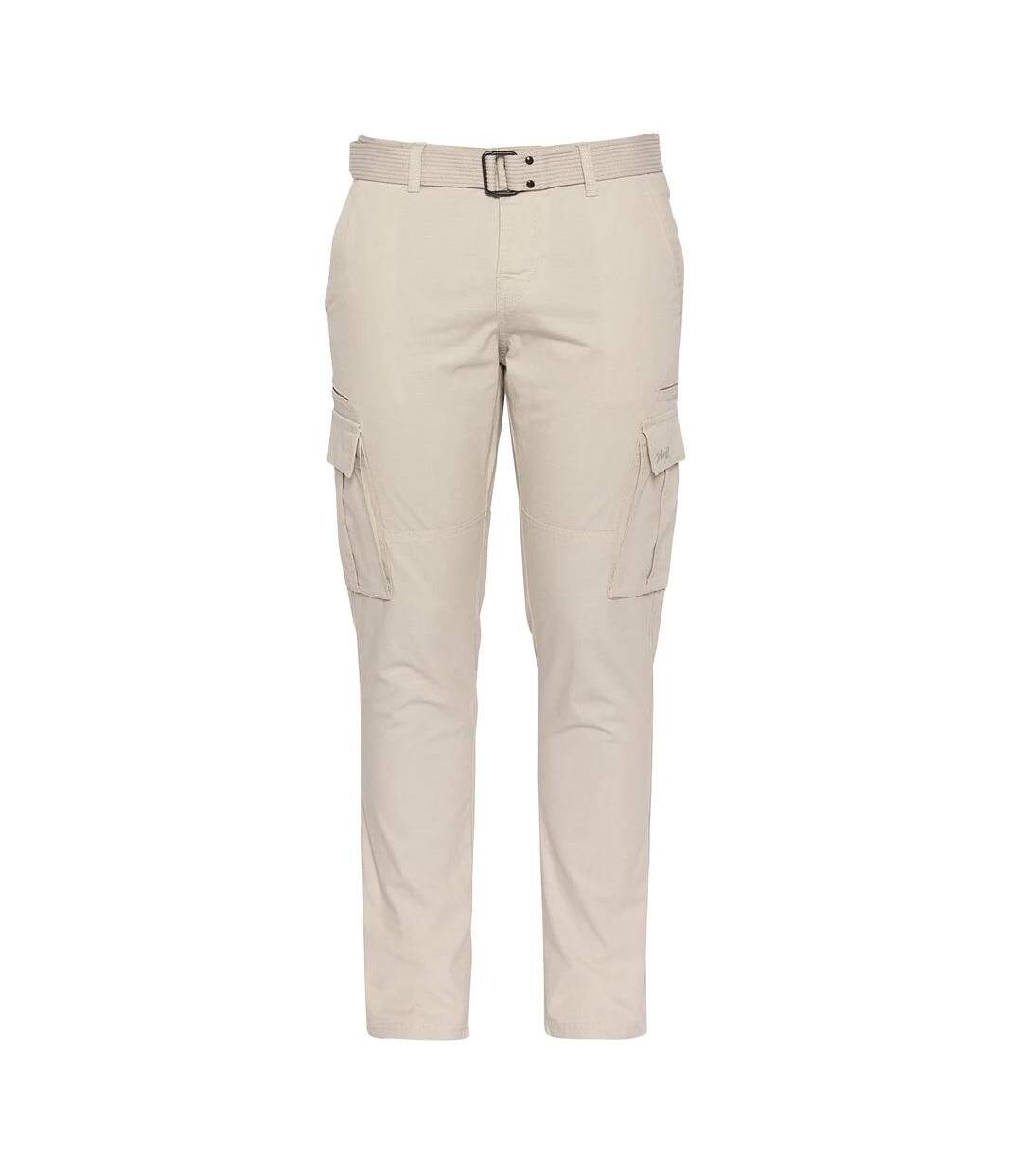 Pantalon fluide beige homme schott trassault-1