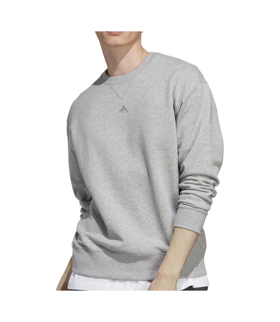 Sweat gris homme adidas ic9806-1