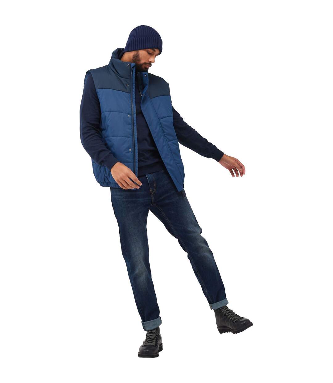 Veste Sans Manches Hawfinch Homme Bleu Amiral Bleu Marine Regatta-2