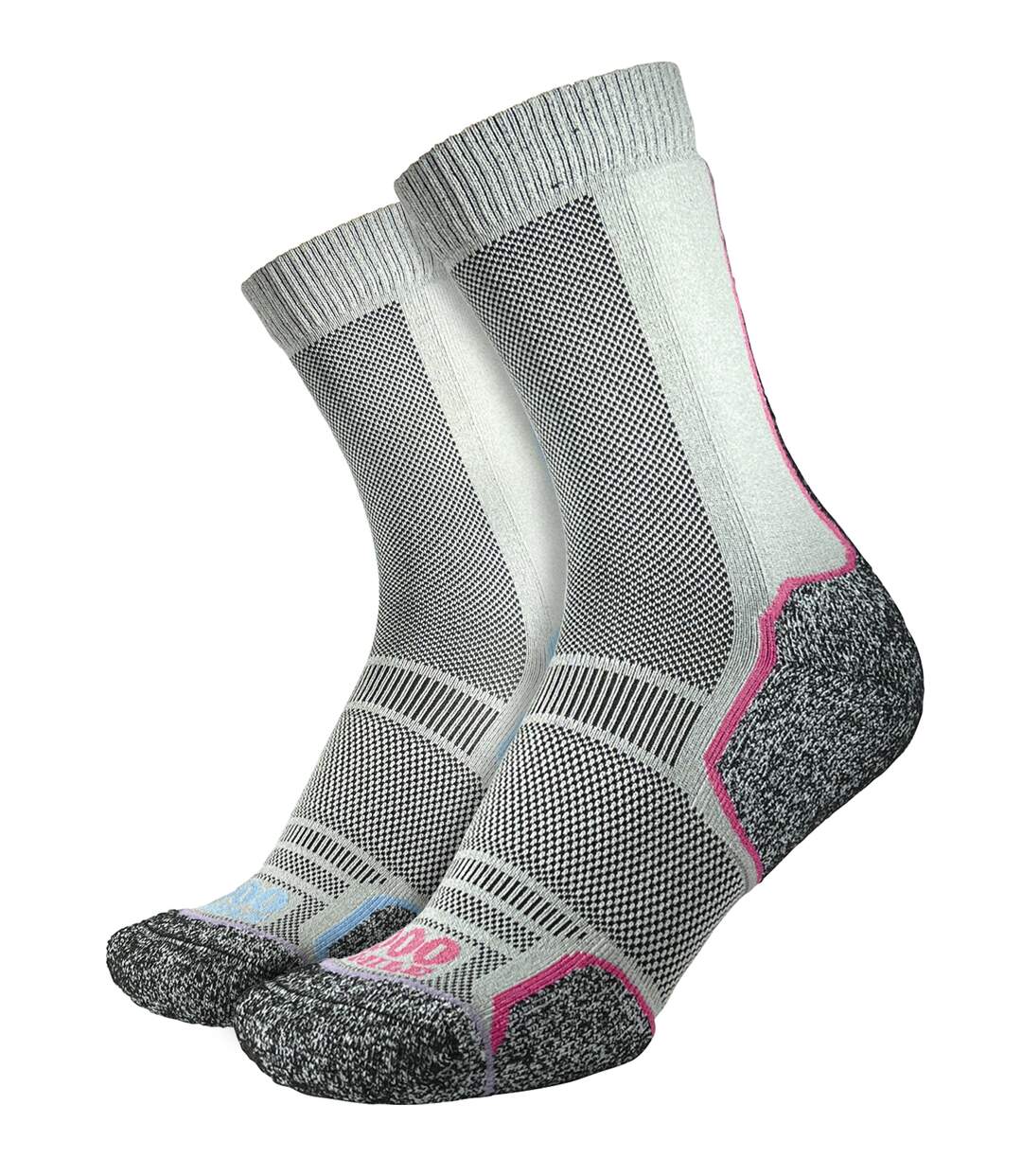 Lot de 2 chaussettes Trek Repreve monocouche pour femme