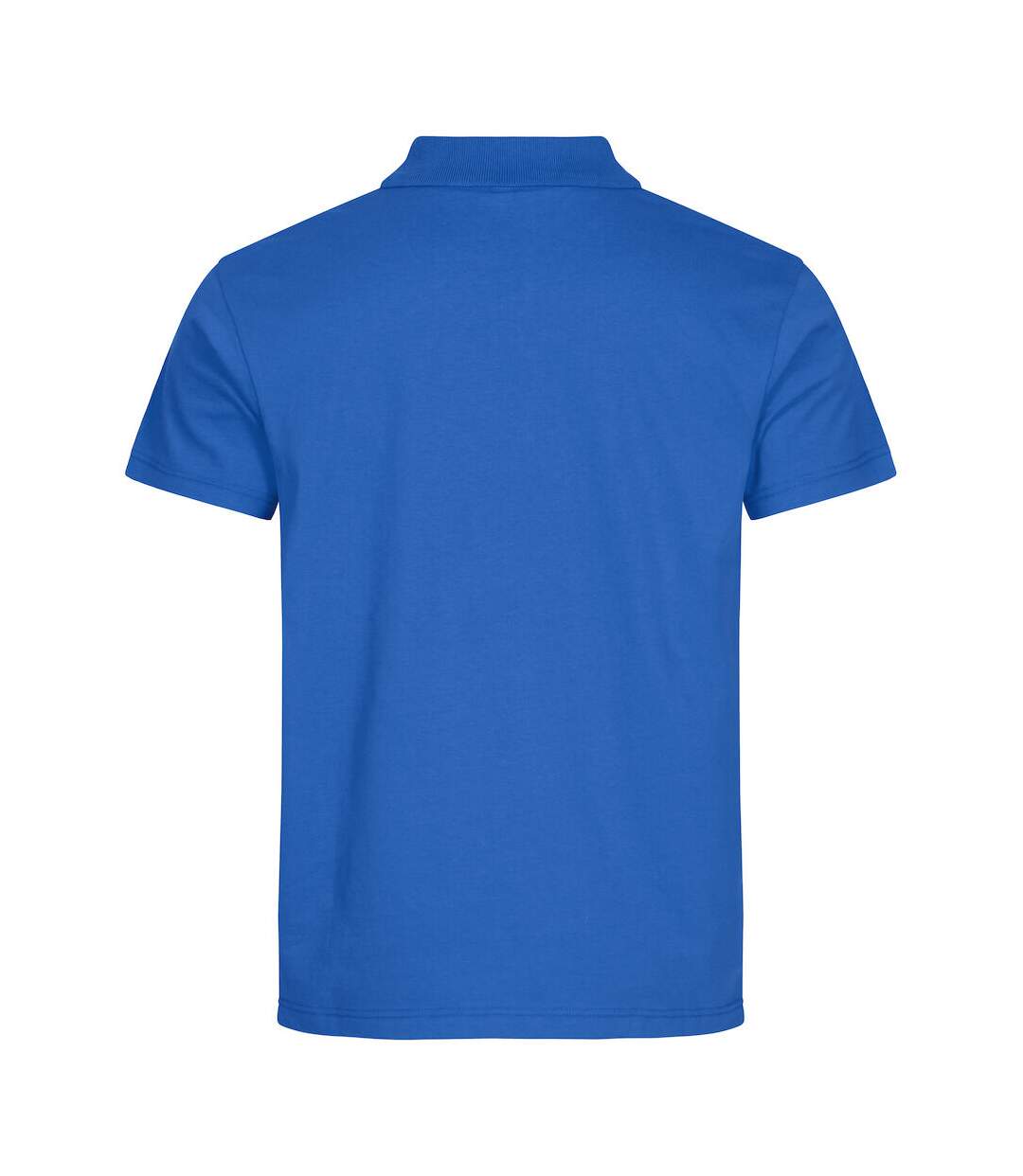 Unisex Adult Single Jersey Polo Shirt Royal Blue Clique-2