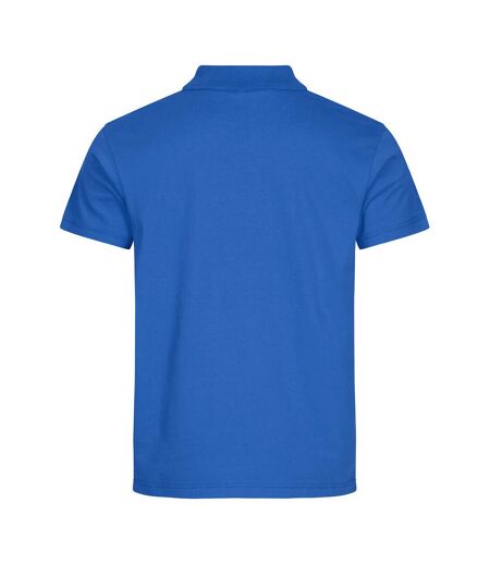 Unisex Adult Single Jersey Polo Shirt Royal Blue Clique