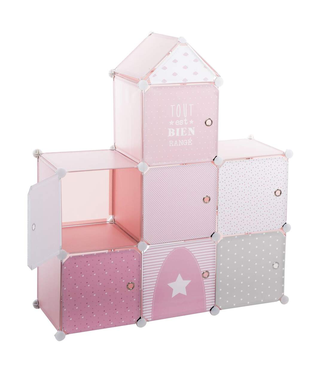 Château de rangement -7 cases-1