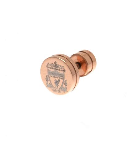 Liverpool FC Rose Gold Plated Earring (Rose Gold) (One Size) - UTTA5198