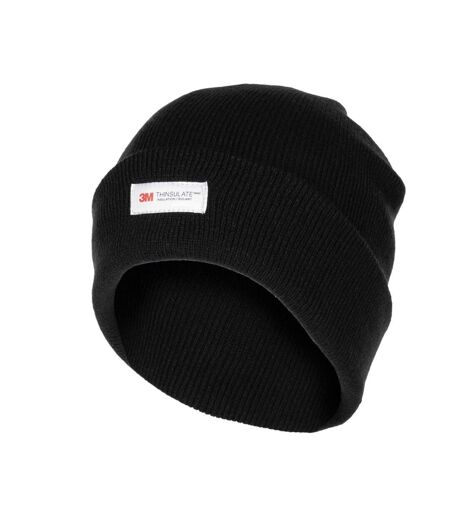 Bonnet noir homme cairn apia - taille unique