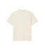 Mens Paris Logo Cotton T-shirt Cream Lacoste-2