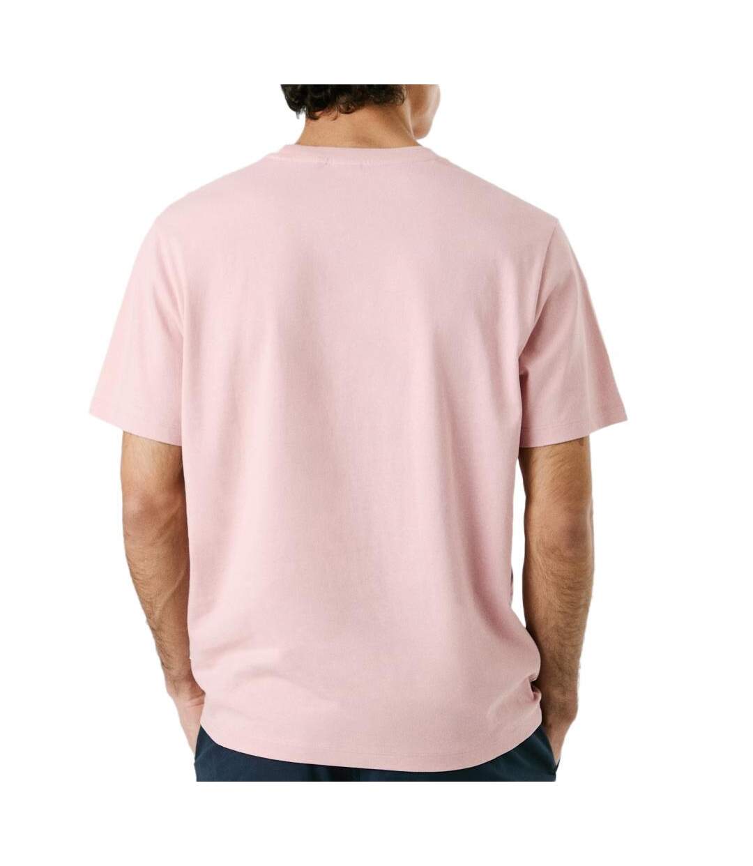 T-shirt rose homme pepe jeans contrast connor - l-2