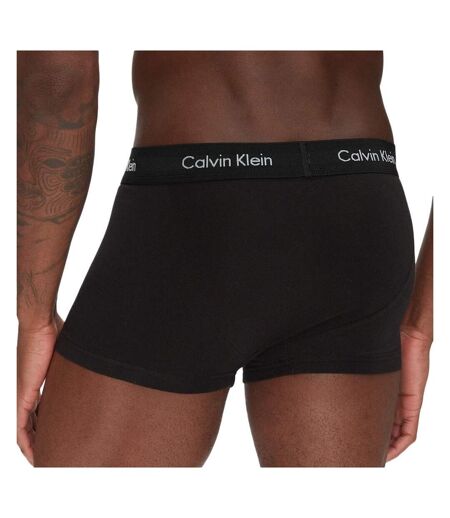 x3 boxers noir homme calvin klein jeans vxt - l