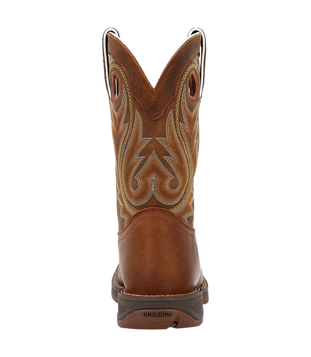 Bottes De Cowboy Rebel Homme Marron Durango-2