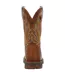 Bottes De Cowboy Rebel Homme Marron Durango-2