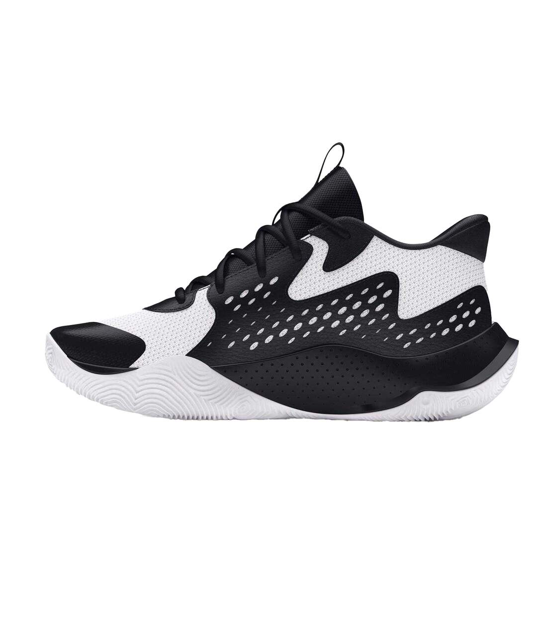 Chaussures De Basket Jet Homme Noir Blanc Under Armour-2