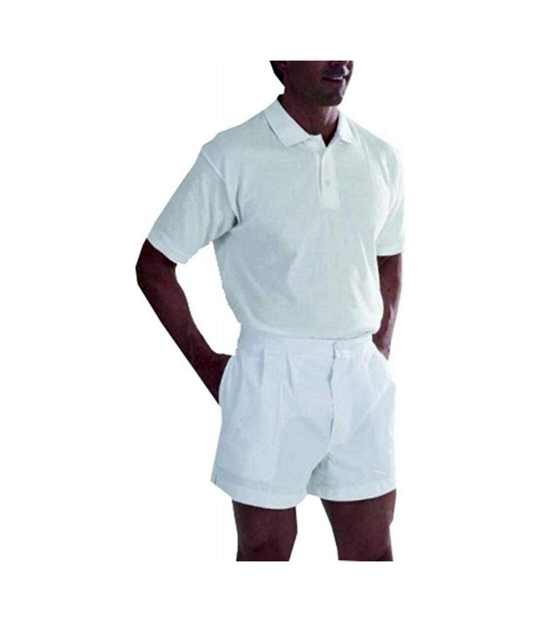 Short de tennis homme blanc Carta Sport-1