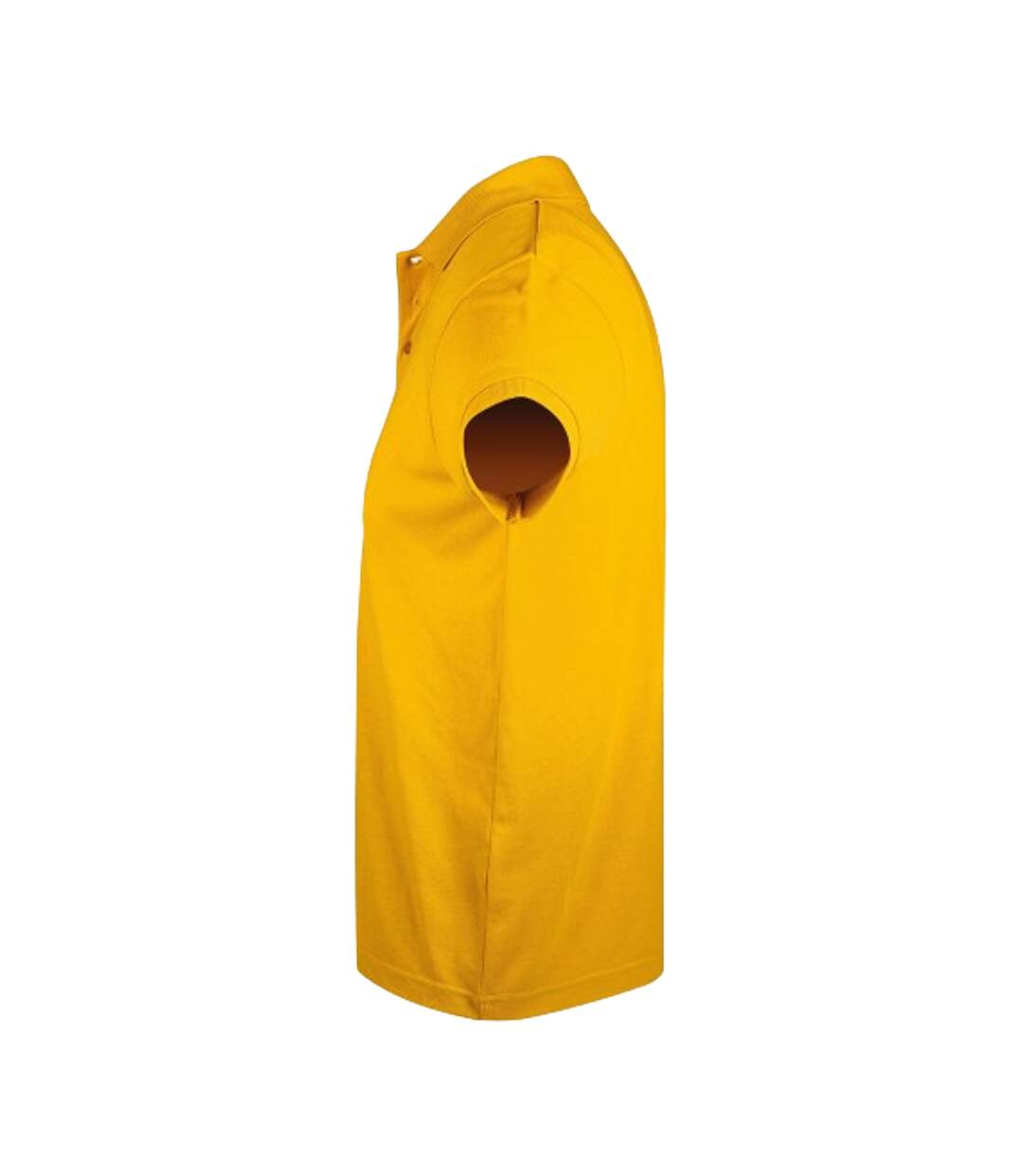 Polo Prime Homme Jaune Or SOLS-3