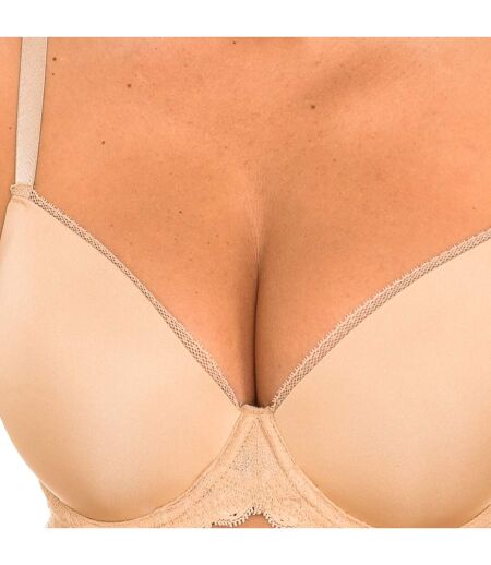 Women's bra with padded cups and underwire QF1444E