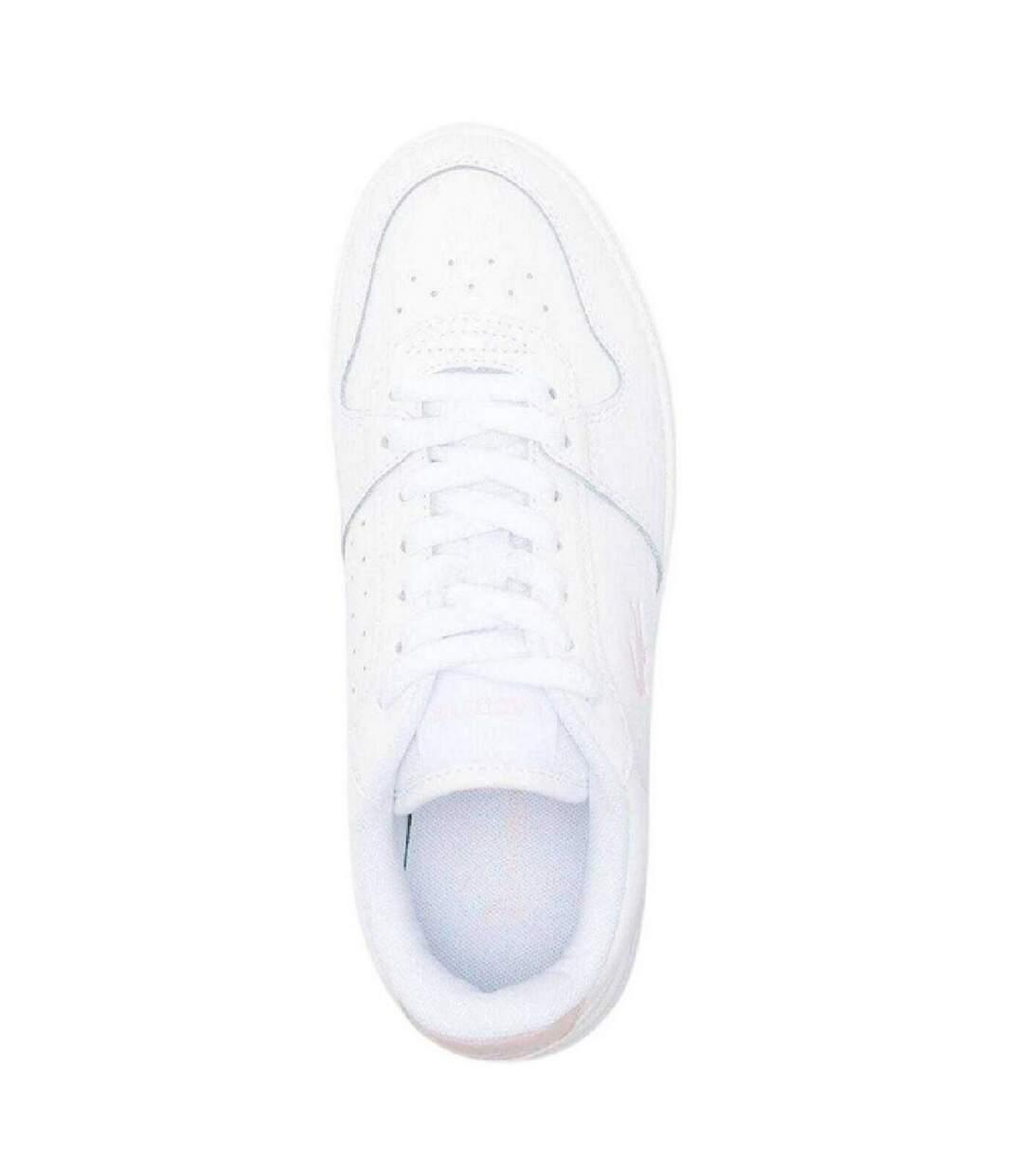 Baskets The Court Ace Femme Blanc Rose Lacoste-2