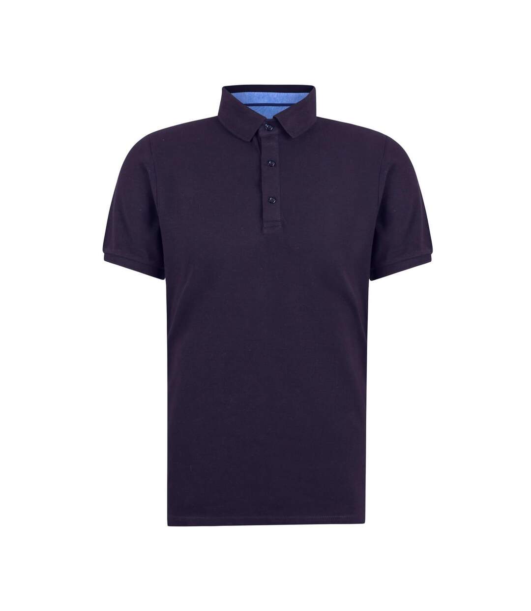 Polo Homme Bleu Marine Di Selentino-1