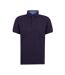 Polo Homme Bleu Marine Di Selentino-1