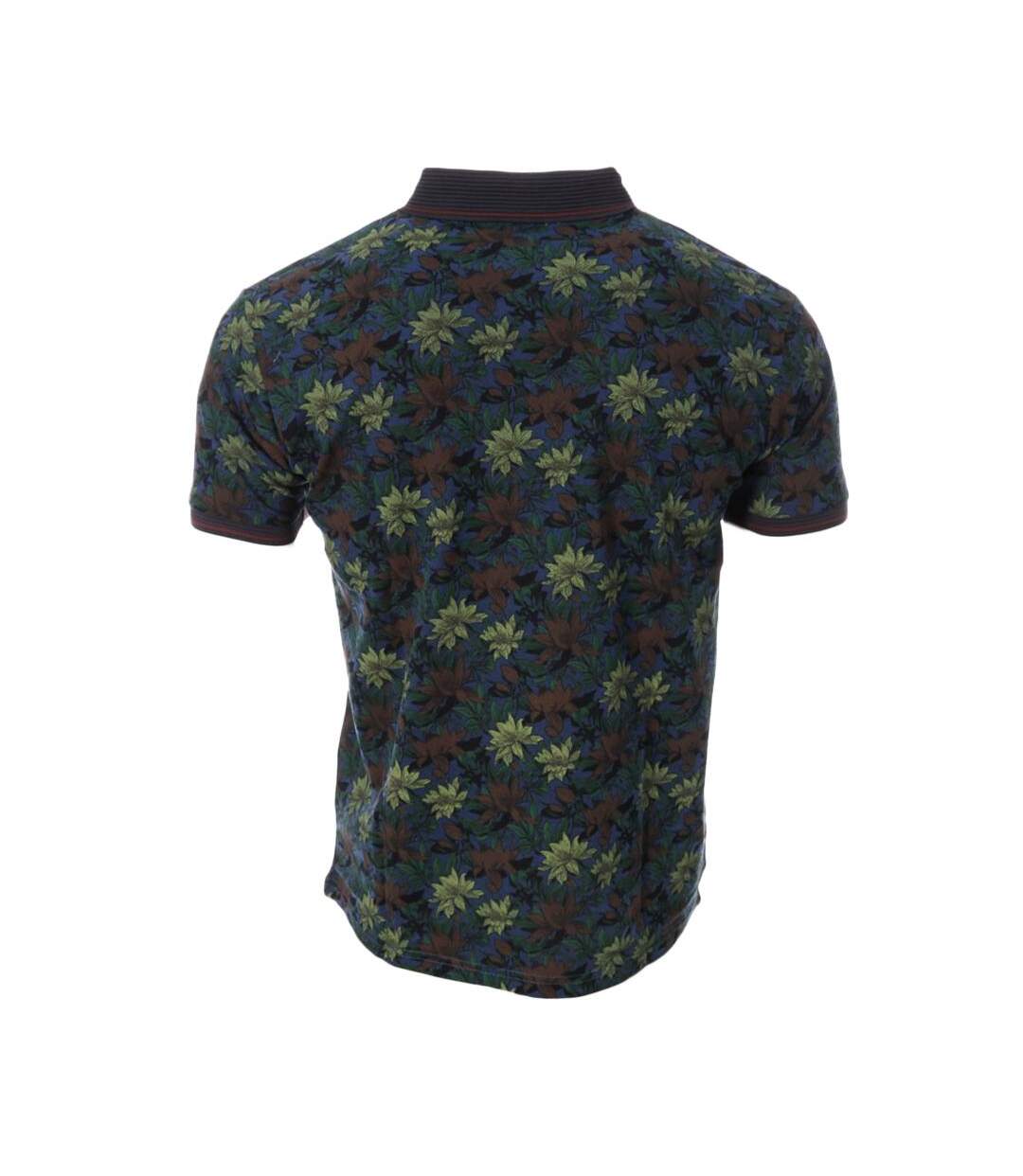 Polo noir/vert/bleu homme rms26 91314 - 3xl-2