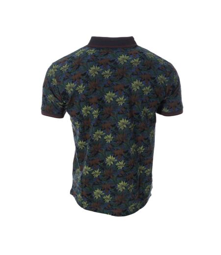 Polo noir/vert/bleu homme rms26 91314 - 3xl