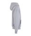 Sweat À Capuche Adulte Gris Chiné Build Your Brand-3