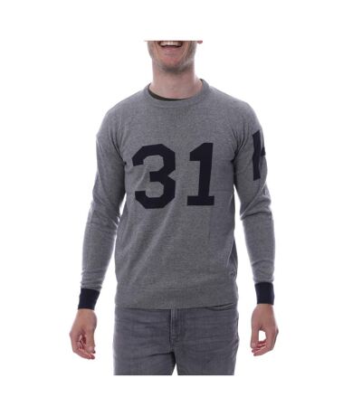 Pull Over Gris Homme Hungaria R neck edition