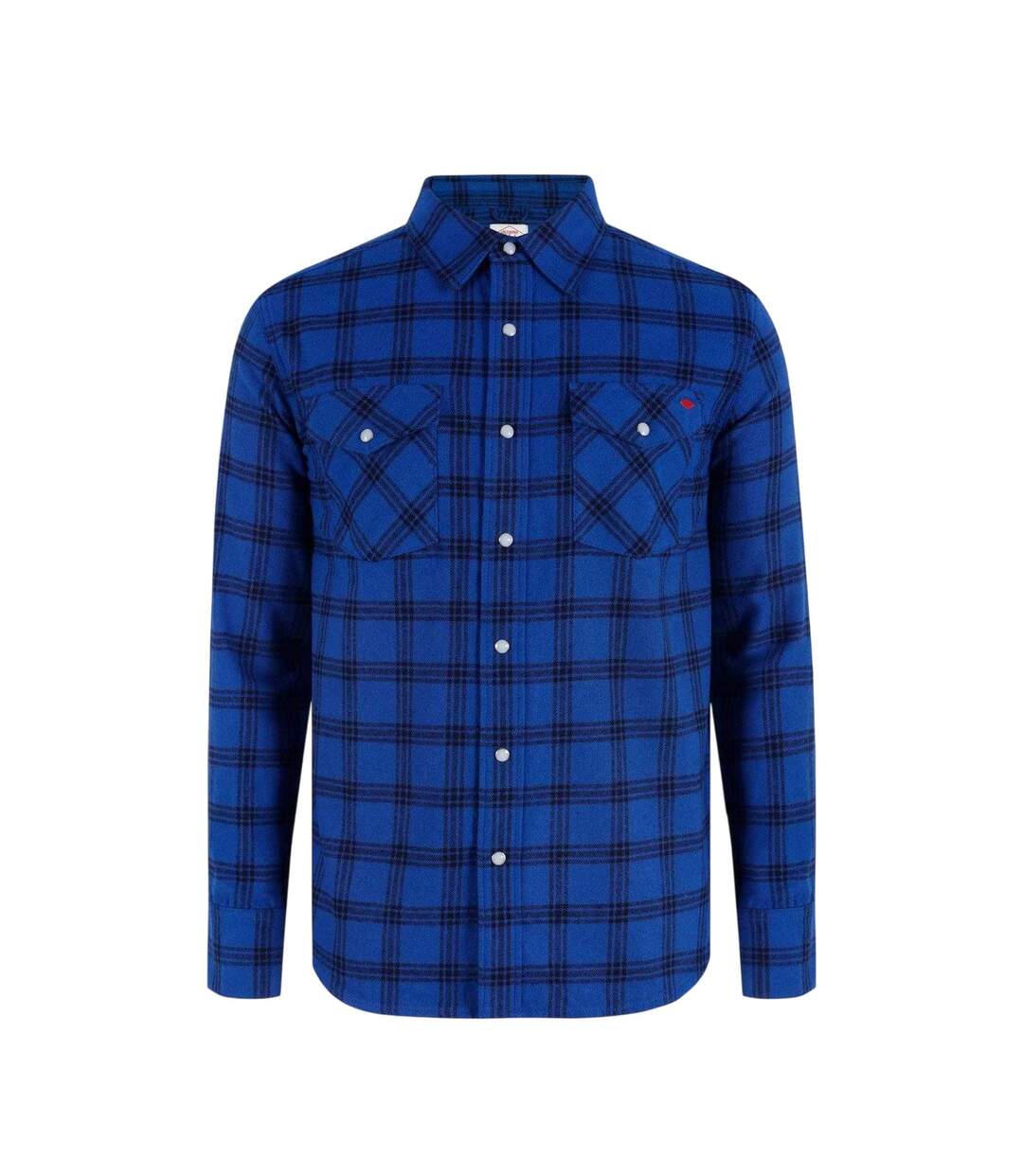 Chemise Manches Longues Motif/style Motif Écossais À Carreaux Homme Bleu Lee Cooper-1