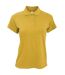 B&C Safran Pure Ladies Short Sleeve Polo Shirt (Gold)