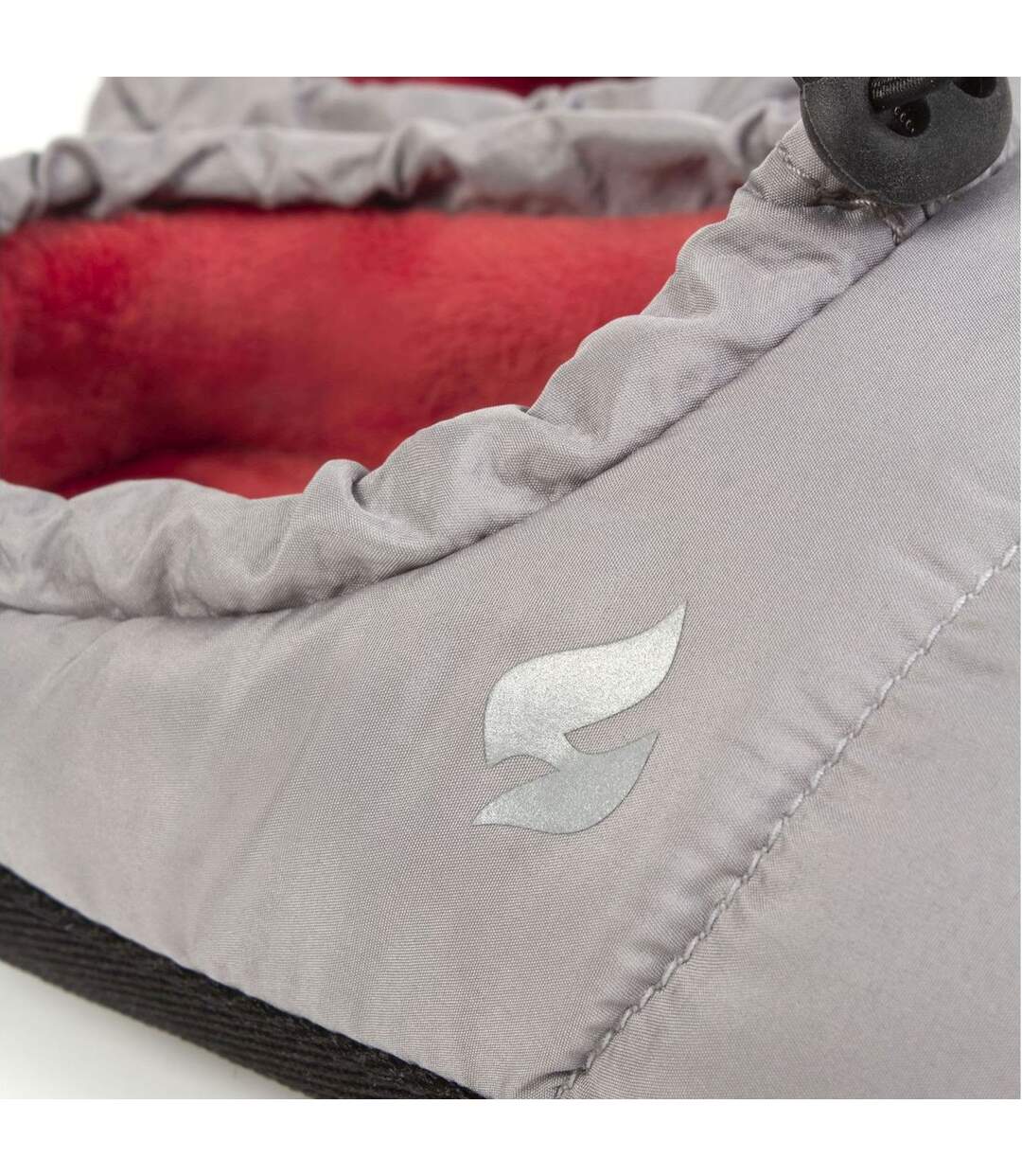 Mens Warm Comfy Drawstring Slippers-4