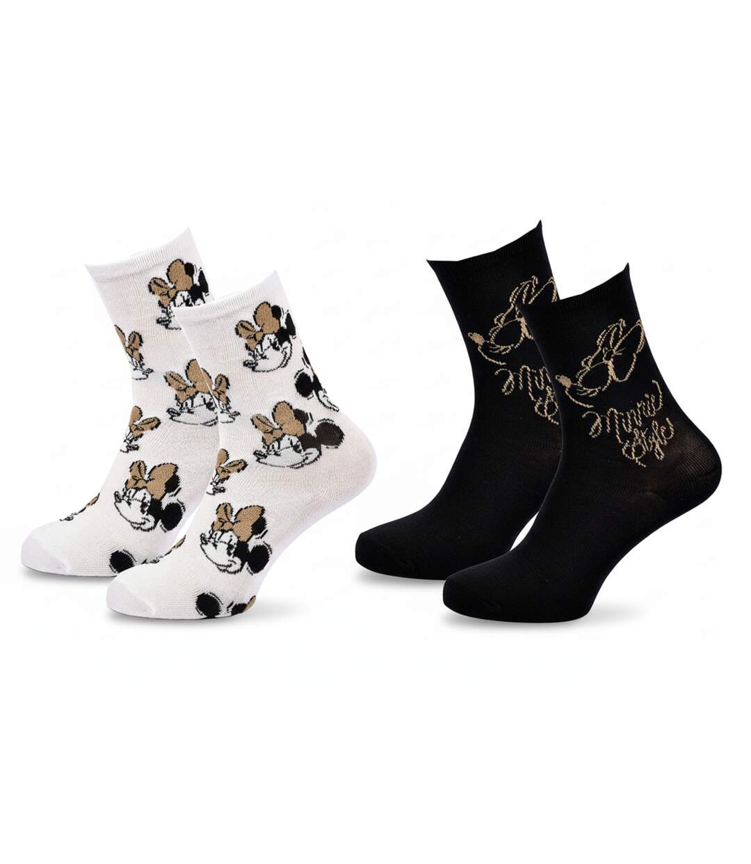 Chaussettes Pack Femme DISNEY MINNIE Pack de 2 Paires-1