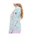 Veste polaire bleu femme o'neill clime printed-2