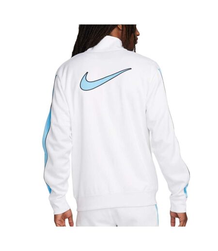 Veste Blanc/Bleu Homme Nike Pk Tracktop - L