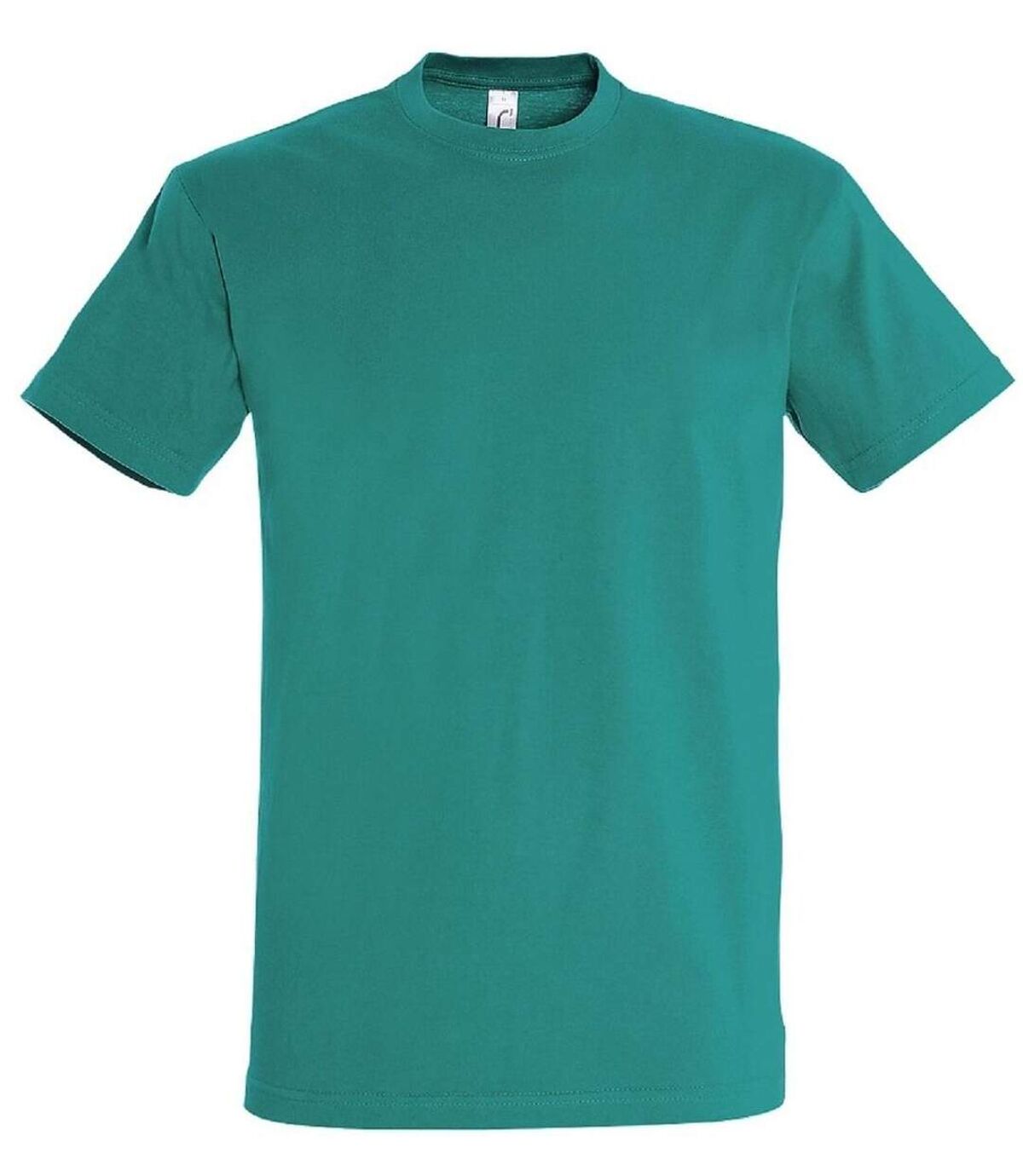 T-shirt manches courtes - Mixte - 11500 - vert emeraude