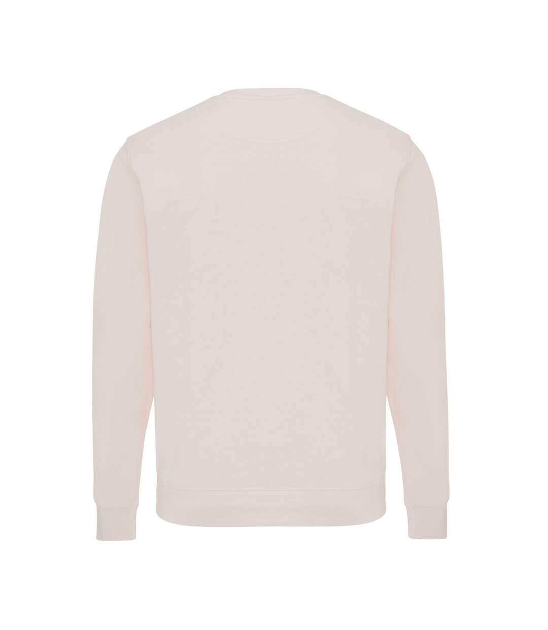 Unisex adult etosha recycled cotton lightweight sweatshirt cloud pink Iqoniq-2