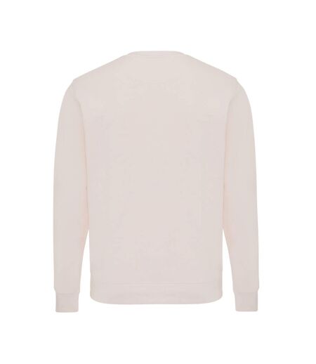 Unisex adult etosha recycled cotton lightweight sweatshirt cloud pink Iqoniq