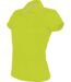 Polo femme sport - PA481 - vert lime - manches courtes